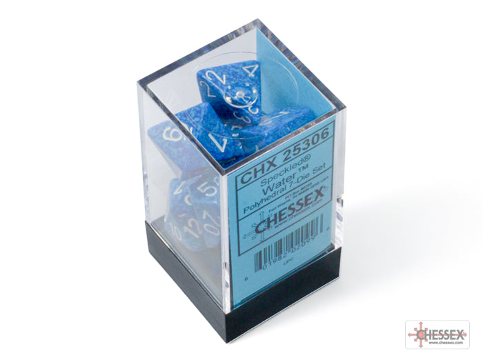 Speckled Water Polyhedral 7-Dice Set