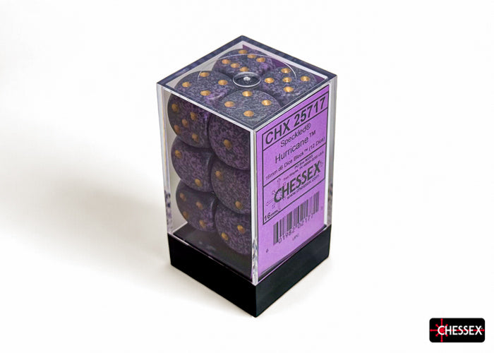 Speckled Hurricane 16mm d6 Dice Block (12 dice)