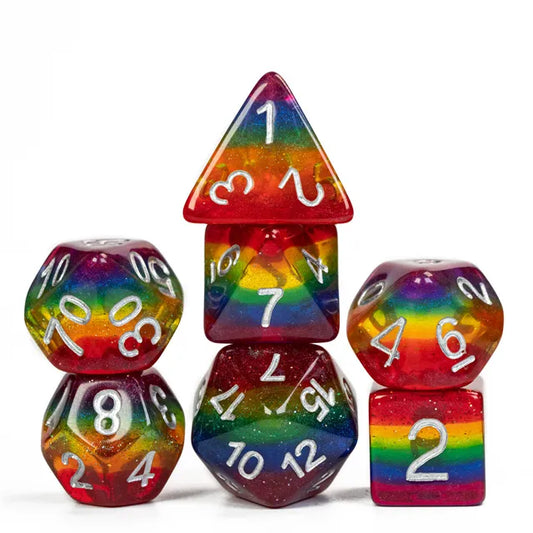 PRIDE FLAG Dice - Rainbow Dice Set
