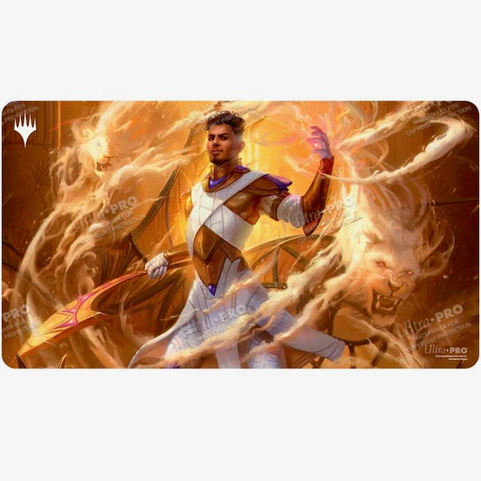 Aetherdrift Basri, Tomorrow's Champion Playmat for Magic: The Gathering