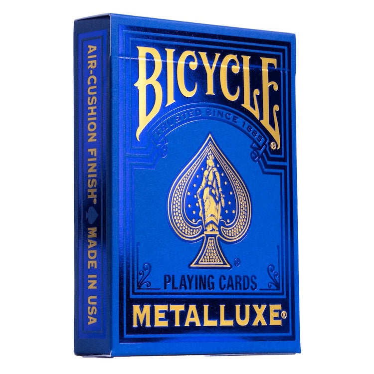Bicycle Playing Cards: Metalluxe Blue Cobalt
