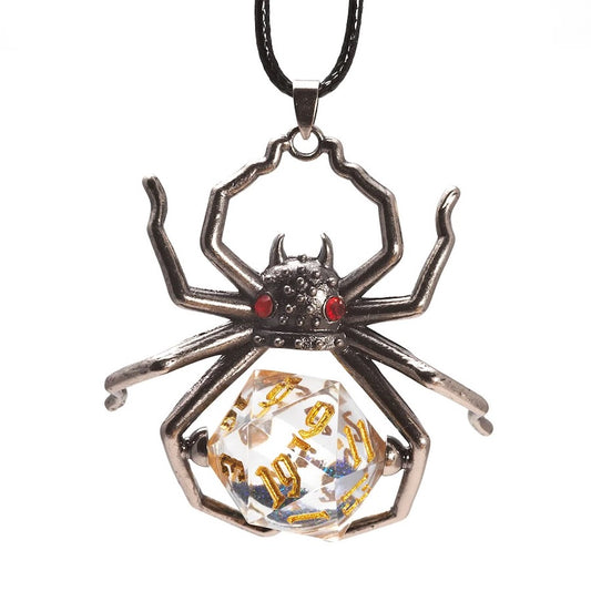 Black Widow D20 Necklace