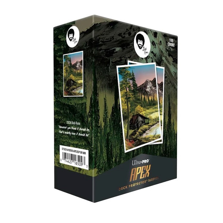 Bob Ross Mountain Retreat 105ct APEX Deck Protector Sleeves