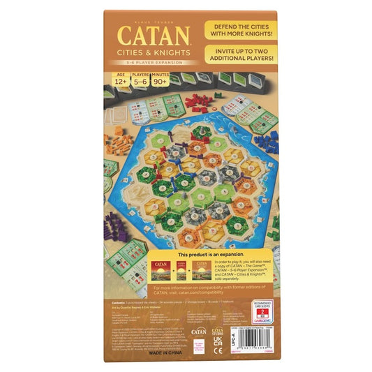 CATAN Cities & Knights 5-6 Player Extension: 6th Edition