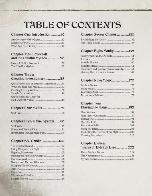 Call of Cthulhu Keeper Rulebook - Hardcover