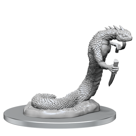Critical Role Unpainted Miniatures: Serpentfolk & Serpentfolk Ghost