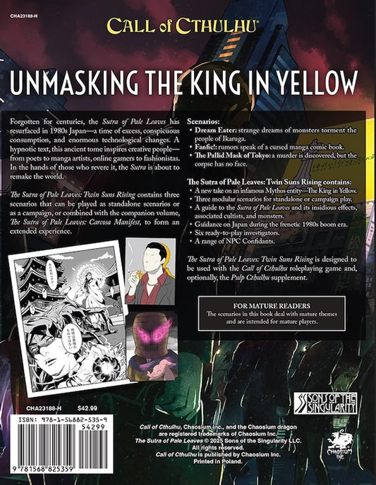 Call of Cthulhu: The Sutra of Pale Leaves - Twin Suns Rising