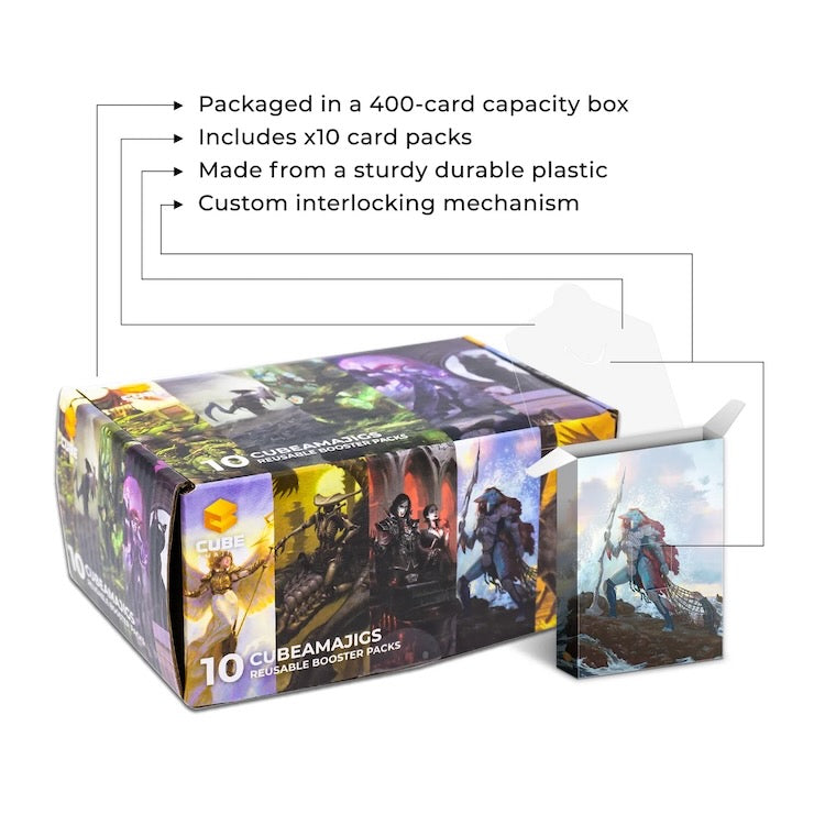 Cubeamajigs Reusable Gaming Packs - Mosaics Set 2
