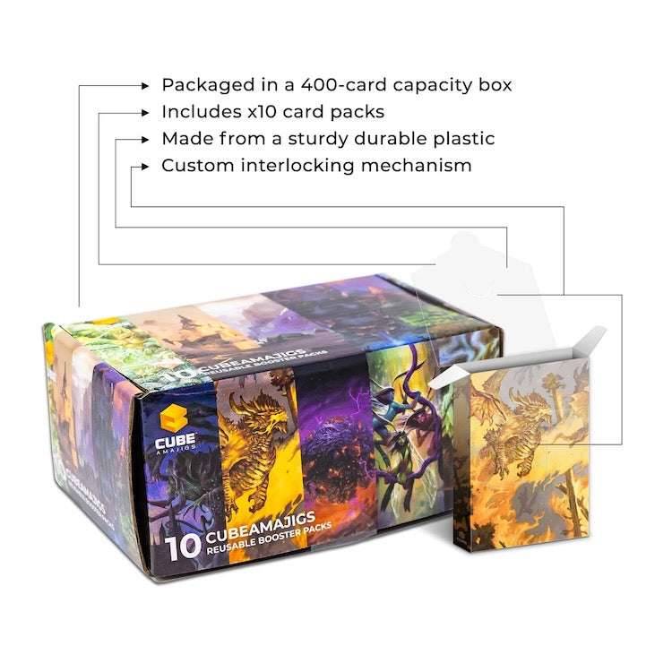 Cubeamajigs Reusable Gaming Packs - Mosaics Set 3