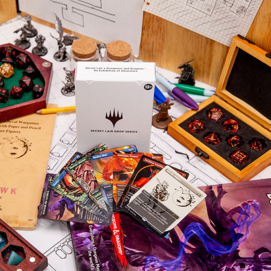 D&D 50th Anniversary Superdrop: Secret Lair x Dungeons & Dragons: An Exhibition of Adventure