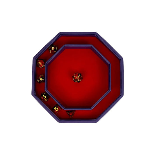 Dice Arena (Deep Blue / Burnt Burgundy)