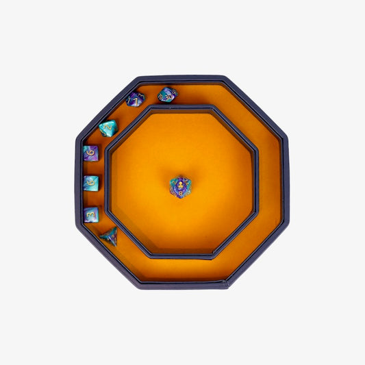 Dice Arena (Vibrant Blue / Brass)