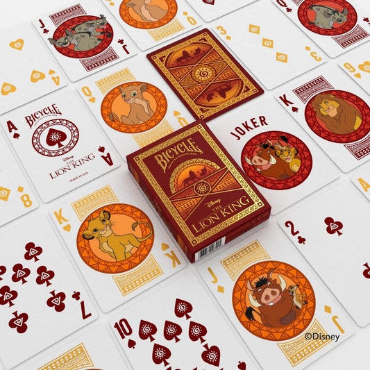 Disney The Lion King Inspired Playing Cards by Bicycle