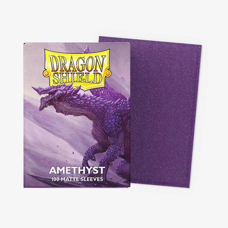 Dragon Shield - Amethyst - Matte Sleeves - Standard Size