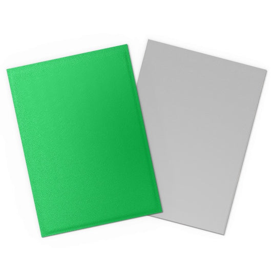 Dragon Shield - Apple Green & Silver - Matte Dual Sleeves - Standard Size