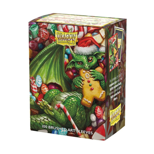 Dragon Shield - Christmas 2024 - Brushed Art Sleeves - Standard Size