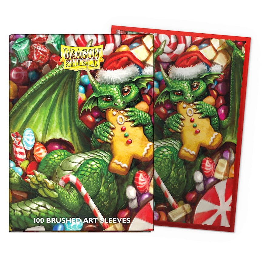 Dragon Shield - Christmas 2024 - Brushed Art Sleeves - Standard Size