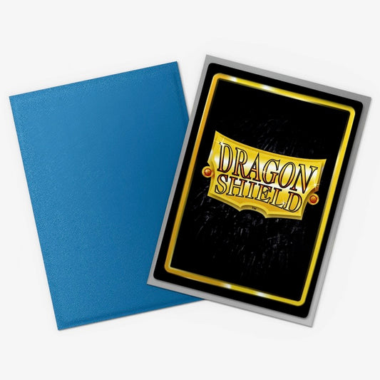 Dragon Shield - Cobalt & Silver - Matte Dual Sleeves - Standard Size