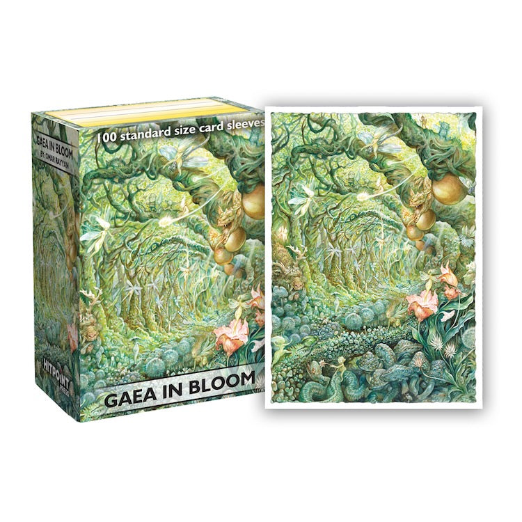 Dragon Shield - Gaea In Bloom - Matte Art Sleeves - Standard Size