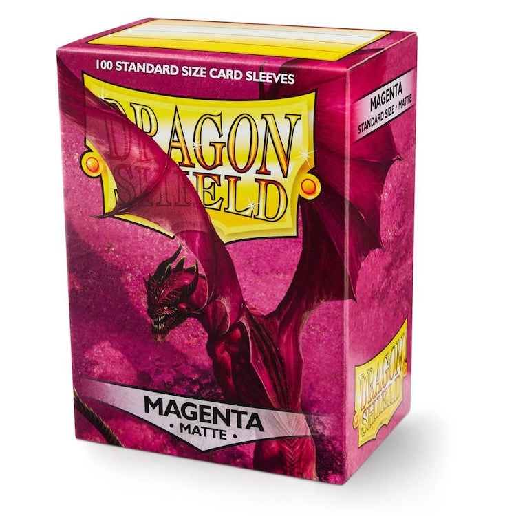 Dragon Shield - Magenta - Matte Sleeves - Standard Size
