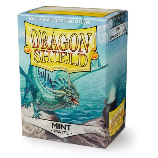 Dragon Shield - Mint - Matte Sleeves - Standard Size