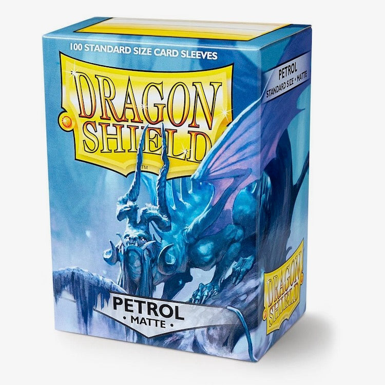 Dragon Shield - Petrol - Matte Sleeves - Standard Size