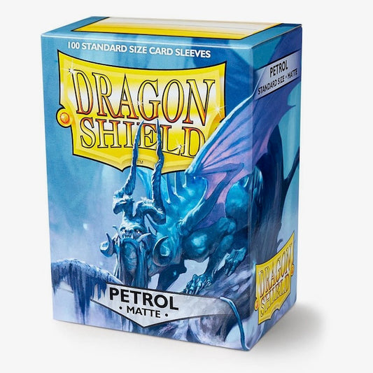 Dragon Shield - Petrol - Matte Sleeves - Standard Size