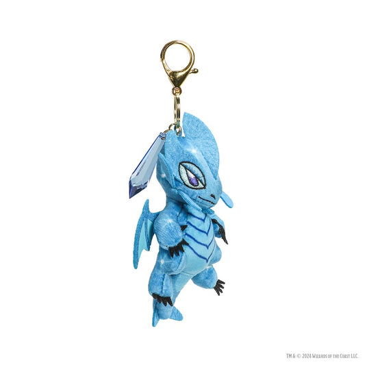 Dungeons & Dragons 3" Plush Charms - Sapphire Wyrmling (50th Anniversary)