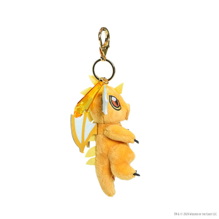 Dungeons & Dragons 3" Plush Charms - Topaz Wyrmling (50th Anniversary)