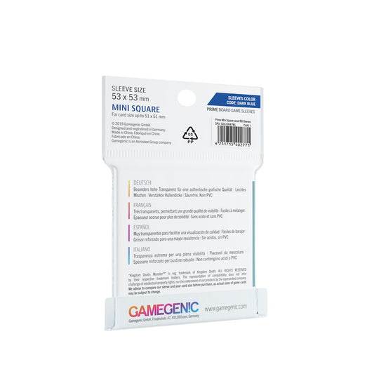 Gamegenic Prime Mini Square Sleeves (53mm x 53mm)