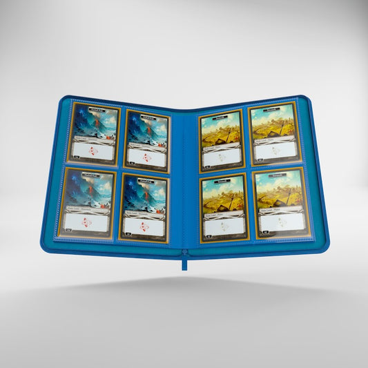 Gamegenic Zip-Up Album 8-Pocket (Blue)