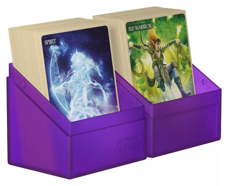 Ultimate Guard Boulder 80+ Standard Size Amethyst Deck Box