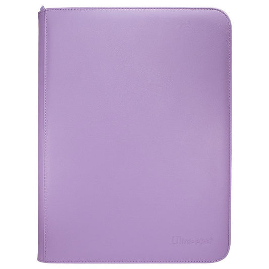Vivid 9-Pocket Zippered PRO-Binder: Purple