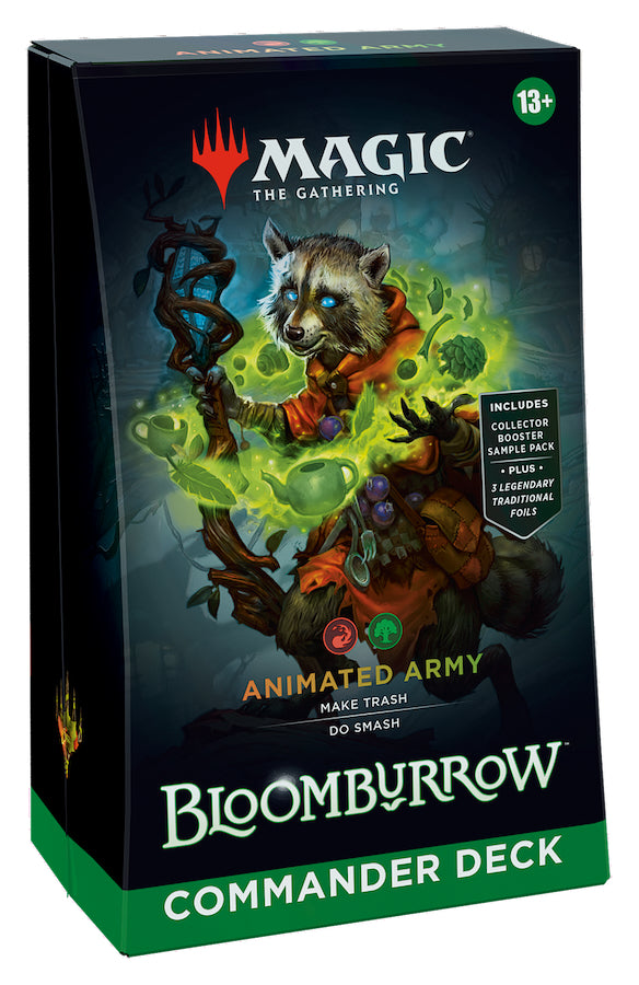Animated Army - Magic: The Gathering Bloomburrow Commander Deck