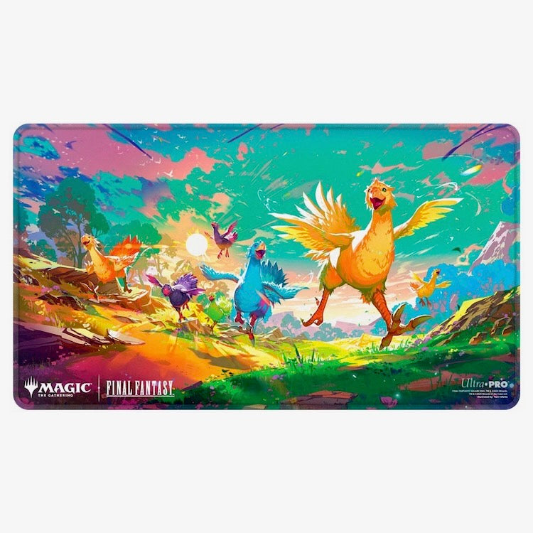 Magic: The Gathering - FINAL FANTASY Running Chocobos Holofoil Playmat