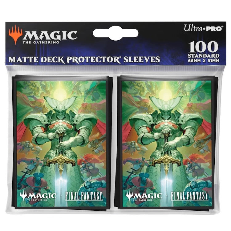 Magic: The Gathering - FINAL FANTASY Summon: Knights of Round 100ct Deck Protector Sleeves