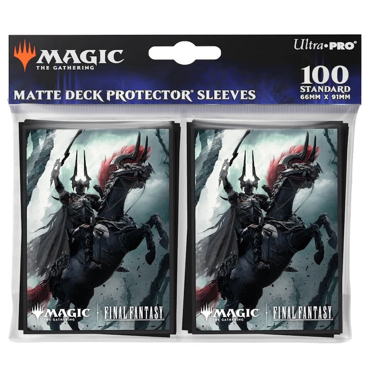 Magic: The Gathering - FINAL FANTASY Summon: Primal Odin 100ct Deck Protector Sleeves
