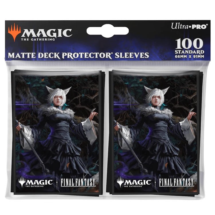 Magic: The Gathering - FINAL FANTASY Y’shtola, Night’s Blessed (Commander) 100ct Deck Protector Sleeves