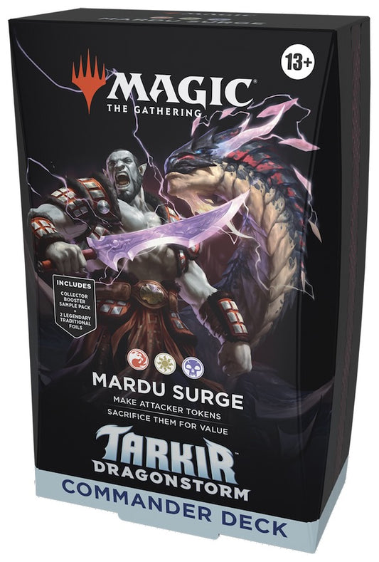 Mardu Surge - Magic: The Gathering Tarkir: Dragonstorm Commander Deck