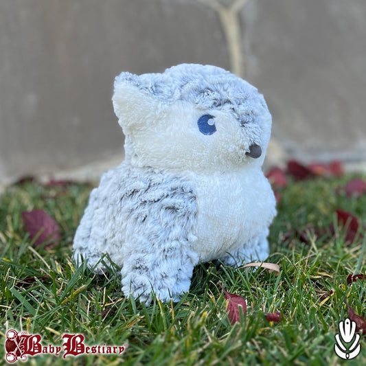 Deluxe Boxed Owlbear Plush - Snowy Owlbear