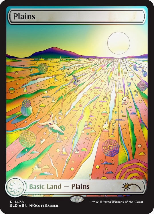 Secret Lair: The Strange Sands: Plains Rainbow Foil Edition