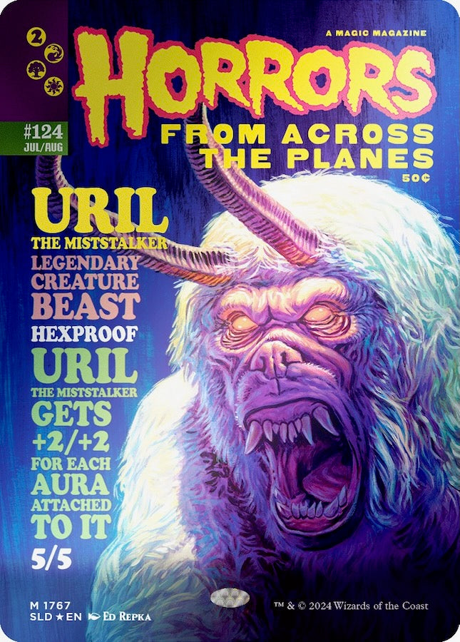 Secret Lair Camp Totally Safe Superdrop: Monstrous Magazines Rainbow Foil Edition