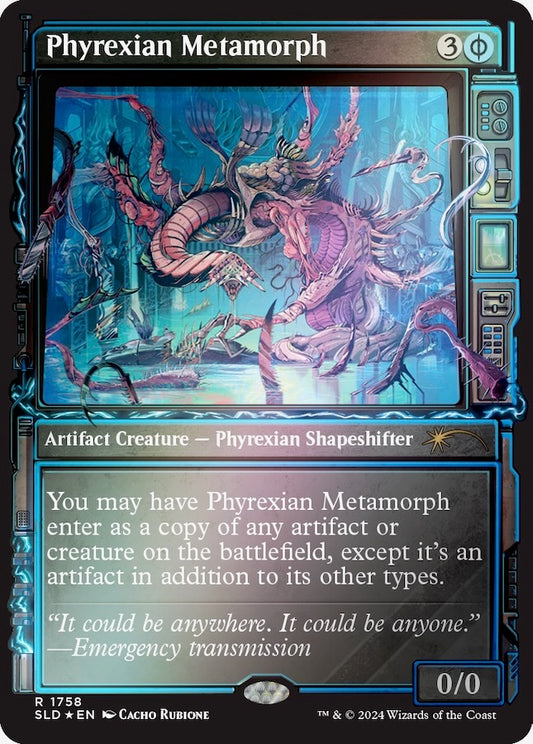 Secret Lair Camp Totally Safe Superdrop: Showcase: Duskmourn Rainbow Foil Edition