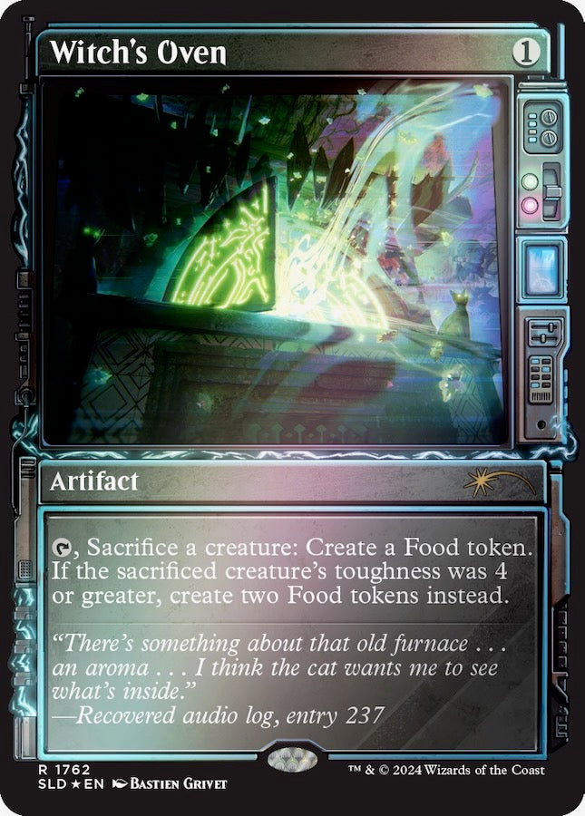 Secret Lair Camp Totally Safe Superdrop: Showcase: Duskmourn Rainbow Foil Edition