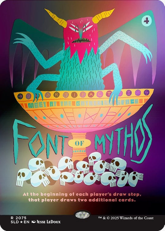 Secret Lair x KEXP: You Are Not Alone Rainbow Foil (Secret Lair Ultimate Pencil Superdrop)