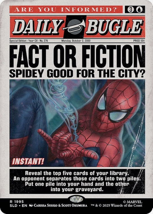 Secret Lair x Marvel's Spider-Man: Daily Bugle Breaking News