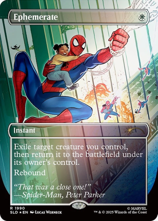 Secret Lair x Marvel's Spider-Man: Heroic Deeds Rainbow Foil