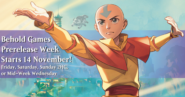 MTG Prerelease: Avatar: The Last Airbender Behold Games
