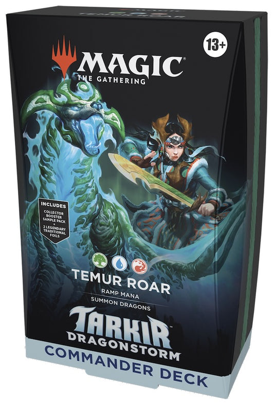 Temur Roar - Magic: The Gathering Tarkir: Dragonstorm Commander Deck
