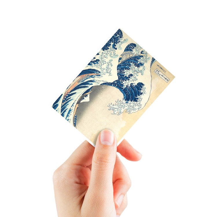 The Great Wave off Kanagawa 105ct APEX Deck Protector Sleeves